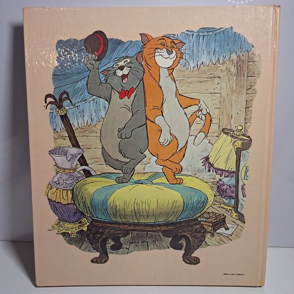 The Walt Disney Song Large Book Vintage 1971 Piano Vocal Golden Bright Colors - Picture 9 of 10